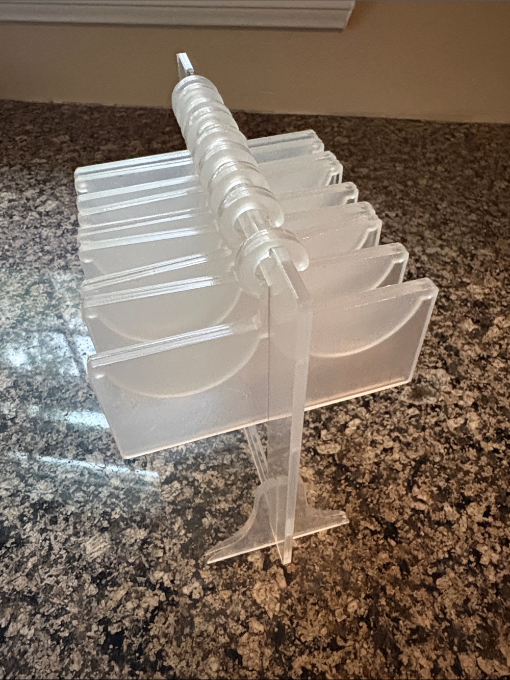 Eyelash hangers Clear Acrylic Divider Organizer - Frosted Transparent